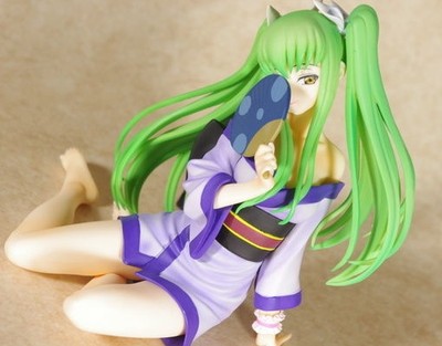 Code Geass R2 SQ PVC figure C.C. Yukata Kimono Ver. Banpresto