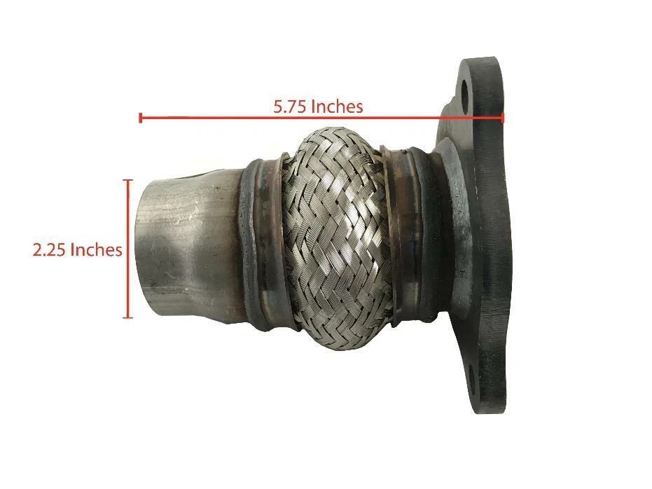 Tubo flexible de escape compatible con: Chevy Olds Pontiac 1999-2004 2,2 L 2,4 L Foto 4 de 4