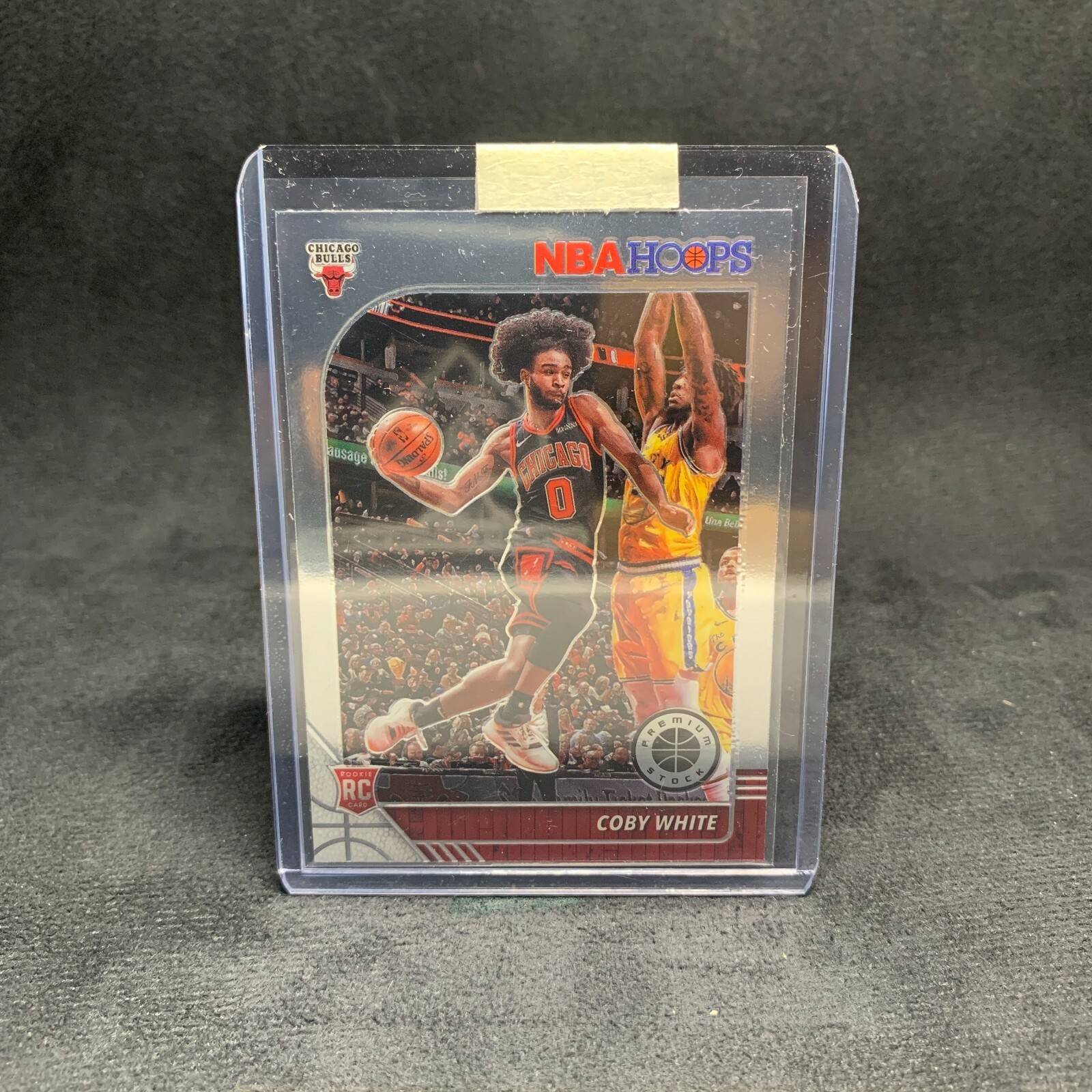 2019-2020 NBA Hoops Premium Silver Prizm 204 Coby White Chicago Bulls