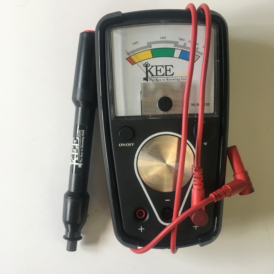 Kee Gold Tester Model M509GM Reliable Affordable Tool with Pen 16212