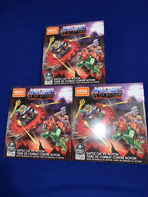 MEGA Construx Masters of the Universe - GPH23 Battle Cat vs Roton x3