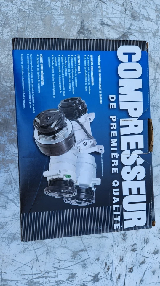 Compresor de aire acondicionado Chevy Cobalt 05-10, Pontiac G5 07, Saturn Ion 03-07, 68275 nuevo Foto 4 de 4