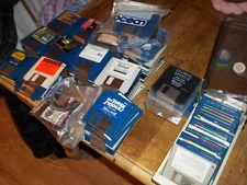 260 Apple and Amiga  Orginal  Floppy Disk Lot (No Copies) 95% 0f it is games