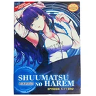 Anime DVD UNCUT Shuumatsu No Harem(1-11End)English Subtitle&All Region