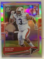 Marlon Davidson RC - 2020 Donruss Optic Silver Holo Prizm Atlanta Falcons