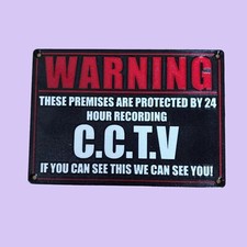 CCTV Warning Sign