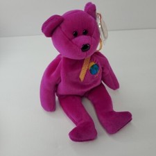 Ty Original Beanie Baby Millennium Bear 1999 Retired Mint with Rare Errors Retro