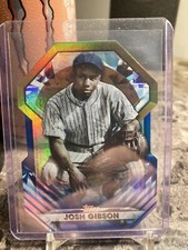 2022 Topps Update Diamond Great Die-Cuts Josh Gibson #DGDC-73 Blue Refractor!