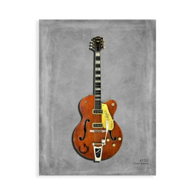 Stampa su Tela su Carta Poster o Quadro Rogan Mark Gretsch 6120 ChetAtkins 56
