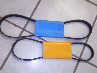 2 Keilriemen Rippenriemen Nissan Almera Tino V10 2,2 DCI 100KW 2003-2006 Klima 