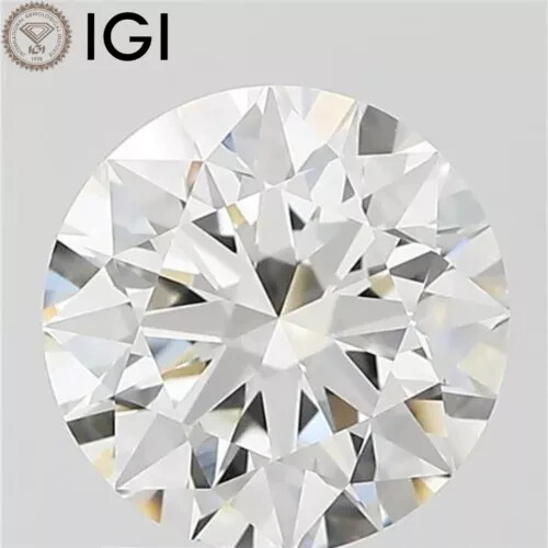 11.40 Carat Round Cut IGI Certified Lab Grown CVD Diamond E