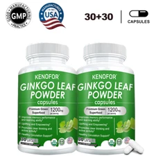 Ginkgo Biloba Extract Capsules- Improves Memory Performance and Learning ability