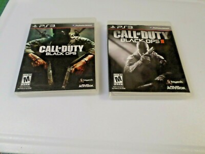 Call of Duty: Black Ops I & II (PlayStation 3, 2010/12) - COMPLETE - 2 GAMES