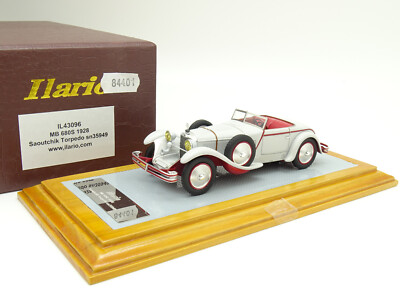 ILARIO 1/43 Mercedes-Benz 680S Saoutchik Torpedo 1928 Weiß