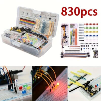 Box DIY Elektronik Komponenten Kit Projekt Starter Elektronik DIY Kit mit 830