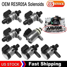 7x Transmission Solenoids Kit RE5R05A For Nissan Titan Frontier Infinti EX35 G35