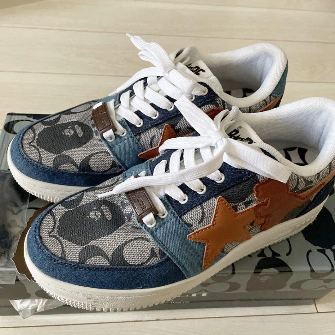 27cm【 A BATHING APE X COACH 】BAPE STA-
