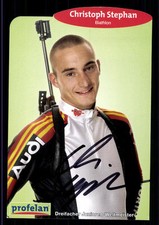 Christoph Stephan Autogrammkarte Original Signiert Biathlon +A 116698