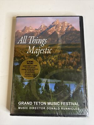 Grand Teton Music Festival: All Things Majestic 2011 DVD Live Concert New Sealed