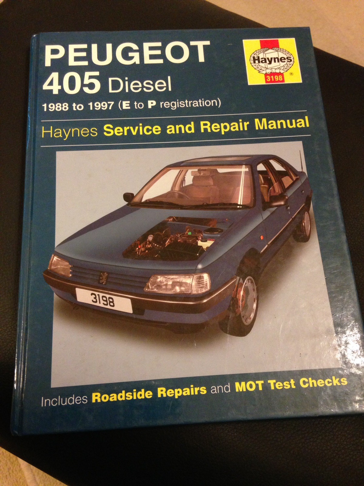 Peugeot 405 Diesel Haynes Workshop Manual 88-97 3198 (E to P) Free UK  Postage | eBay