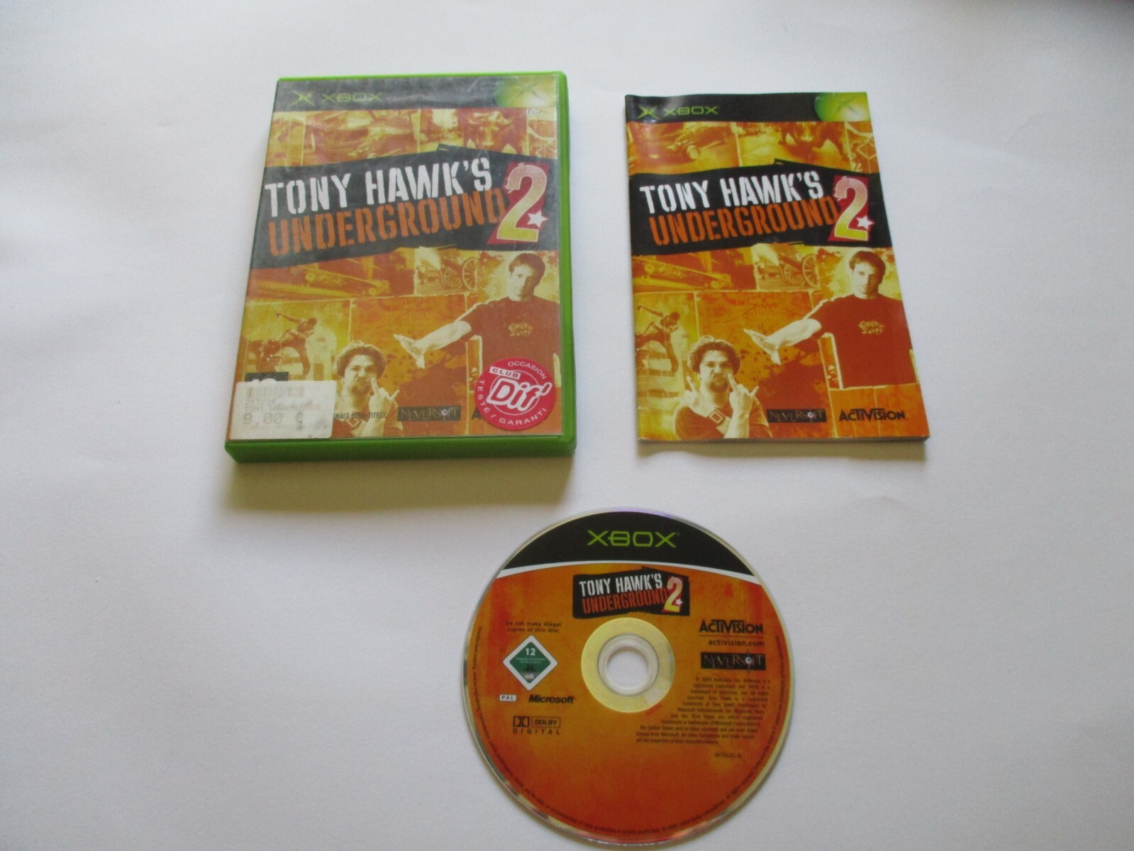 XBOX - TONY HAWK'S UNDERGROUND 2