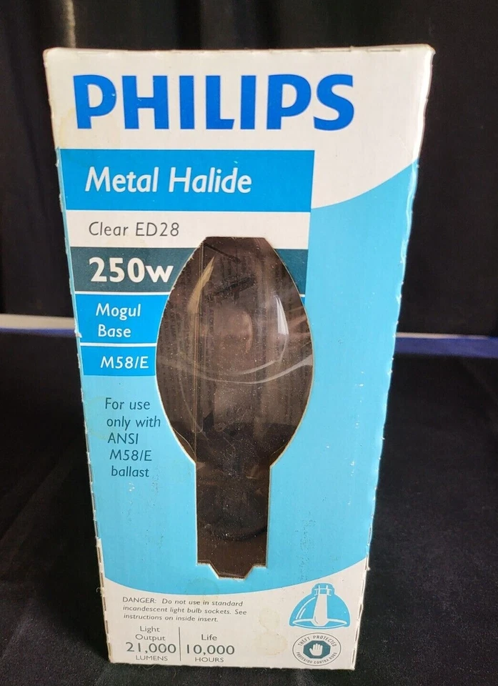 Philips Clear ED28 Mogul Base Metal Halide Lamp - Image 2 of 2
