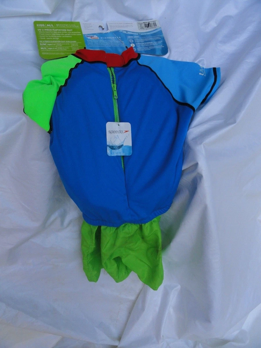 Speedo swim vest size cheap chart