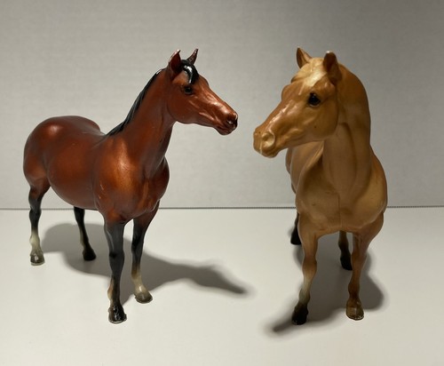 Breyer Classic Quarter Horse Family with box 3045 Retired Vintage Missing Foal - Picture 2 of 18