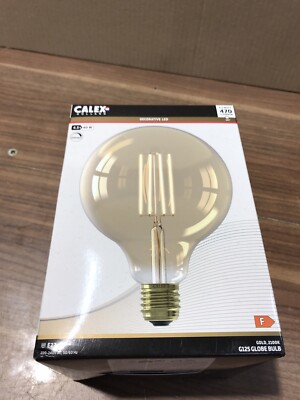 Calex LED 470 Lumen, 40 W, Dimmbar, Dekorative LED E27, Gold 2100K (P)