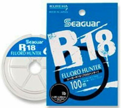 Seaguar R18 Fluoro Hunter Fluorcarbon-Linie 6lb 100m 28069 Japan Einfuhr