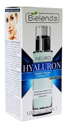 Bielenda Neuro Hyaluron Hydrating Face Day and Night Serum 1 Fl oz