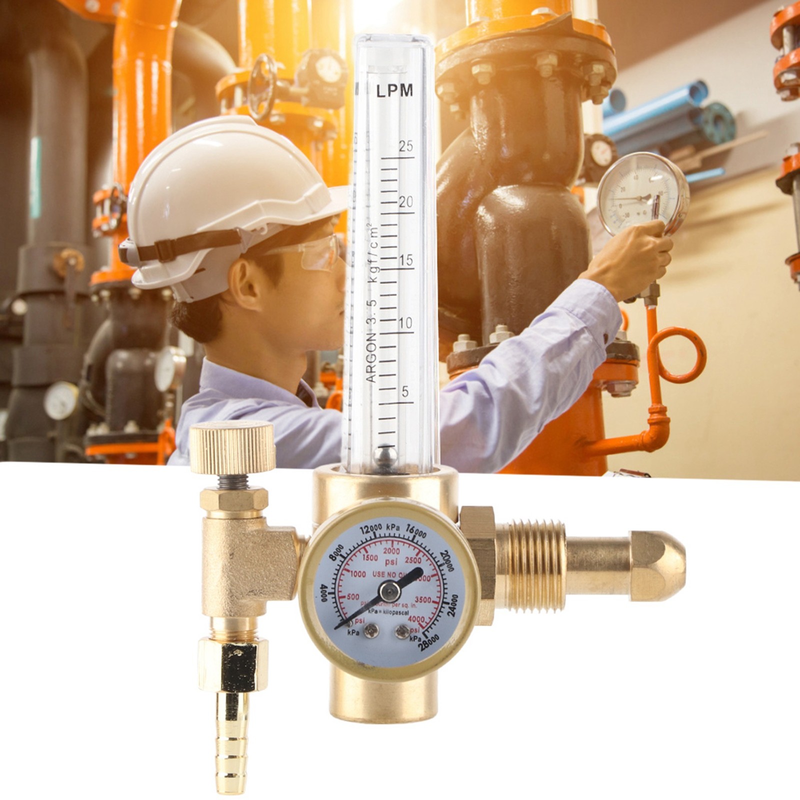 Adjustable Gas Pressure Reducer For Mig/Tig Welding Recommended