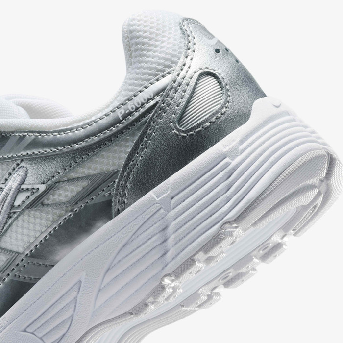 Nike P-6000 Utility Metallic Silver GS & Women's Sports Sneaker IR5228-100 image 7