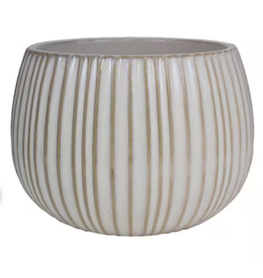 #ad #ad Allen Roth Ceramic Planter White 8.0708#x27;#x27; x 5.3149#x27;#x27; Set Of 2 $29.00