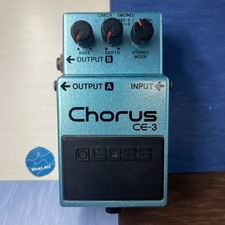 Vintage Boss CE-3 Chorus Made in Japan MIJ 1983 Black Label ACA Analog Pedal