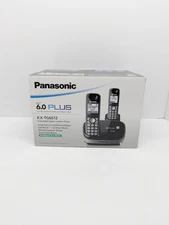 Panasonic KX-TG6512 Expandable Cordless Phone Dect 6.0 Plus Dual Handset