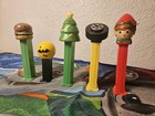 Limited Edition Pez Dispensers Lot Of 5 Christmas Tree Elf Batman Burger Tire  — photo 1