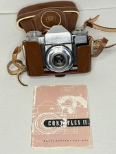 Zeiss-Ikon Contaflex II W/Synchro-Compur  Tessar 1: 2,8 T4 5mm  Case untested