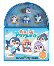 Phidal Plucky Penguins My Mini Busy Books - Activity Books for kids, 10-page sto