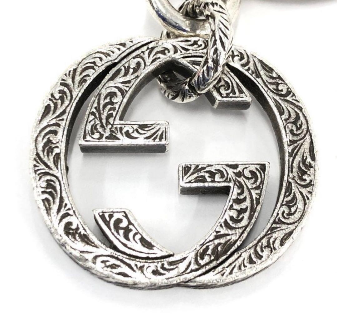 Authentic Gucci Interlocking Arabesque Charm Keyr… - image 5