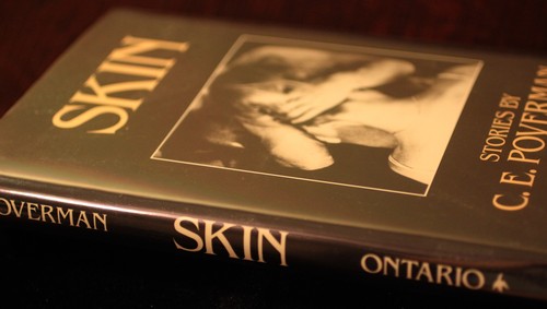 SKIN C.E. Poverman 1992 SIGNED First Edition w/dj Mystery Fiction Short Stories - Picture 6 of 9