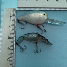 Vintage Hubbard Sparkle Tail Fishing Lure Crankbait & Nip Old Stock Loudmouth