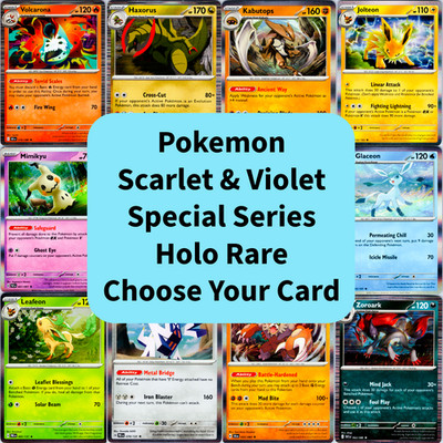 Pokemon Scarlet & Violet Special Series Holo Rare Choose Your Card