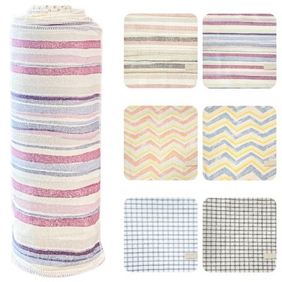 Bsofter Reusable Paper Towels, 24 Pack 1 Count (Pack of 24), Geometric Series 