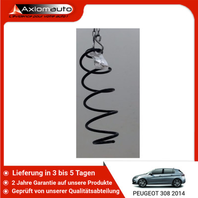   LINKE HINTERE AUFHÄNGUNGSFEDER   PEUGEOT 308 2011- 9805570980  