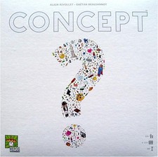 Concept Party Board Game Team Guessing Family Game 4-12 Players