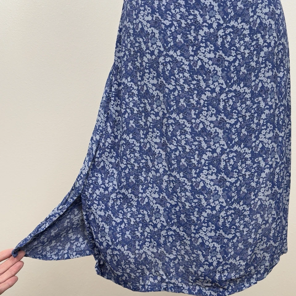 Vestido Caramelo Ojo Años 90 Para Mujer L Azul Floral Hada Delicado Femenino Rachel Friends Foto 3 de 4