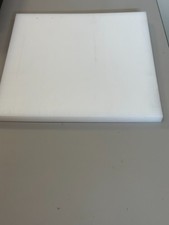 UHMW Polyethylene Plastic Sheets - 48"x48"x3/4" Thick - Natural White