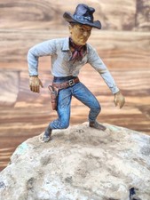 Vintage 1964 Marx Plastic Western Figures 6inch. Custom Hand Painted