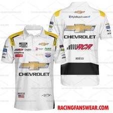 Kyle Busch Nascar 2023 Chevrolet Racing Suit Hawaiian Shirt- Polo Shirts